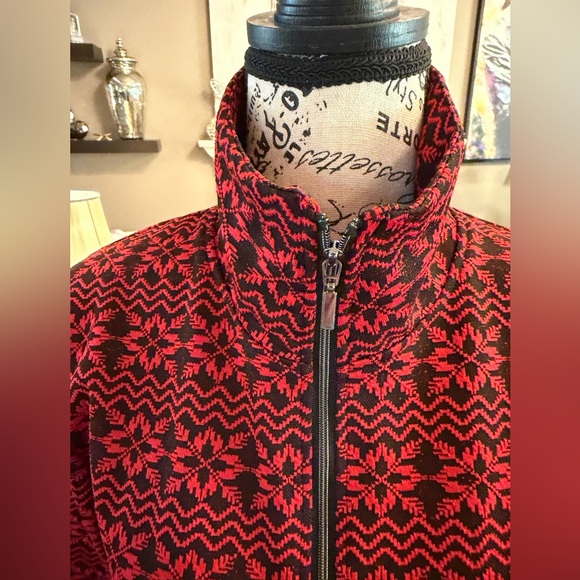 Luhta Women's Red Jacket/ base Top/ Ski Aspres top - Picture 5 of 17